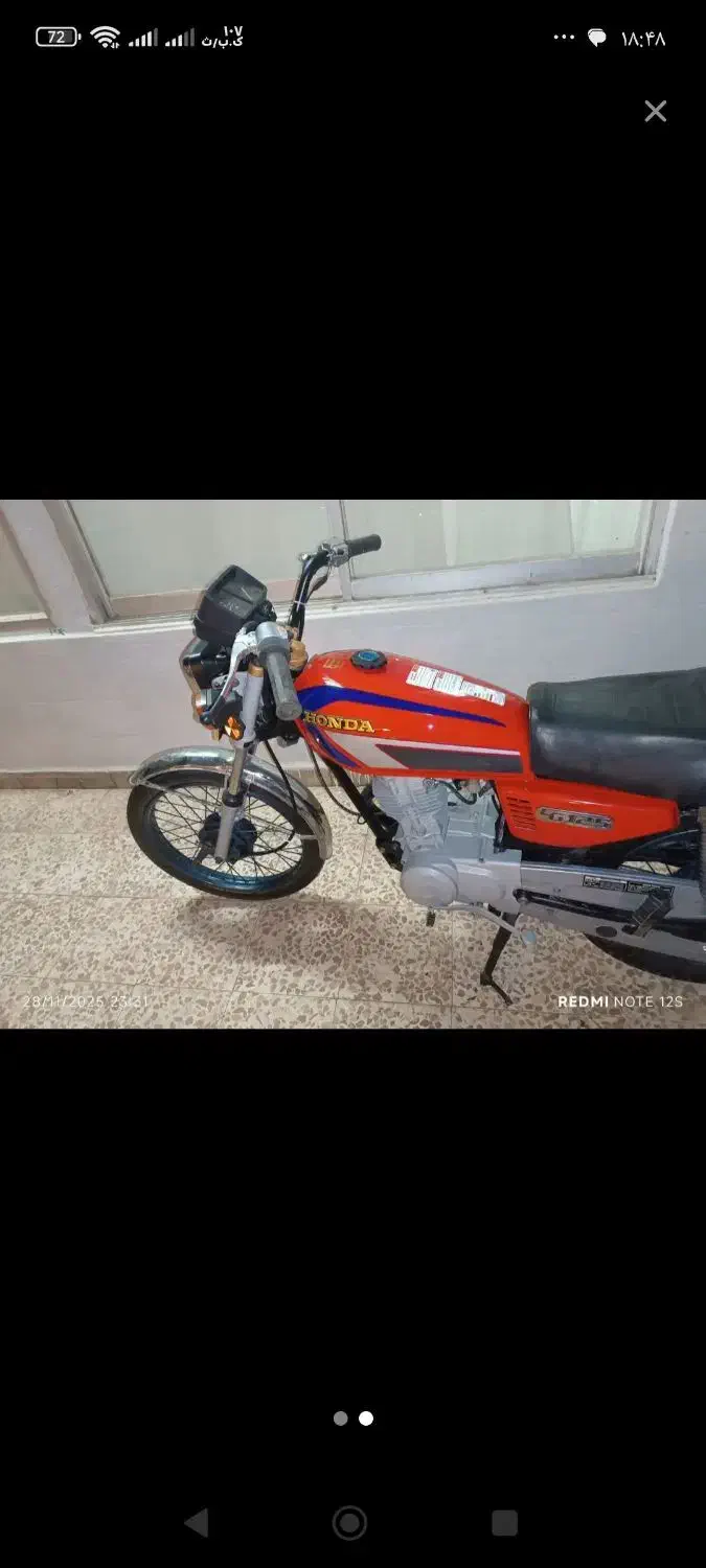 هوندا 125|موتورسیکلت|سبزوار, جوادیه غربی|دیوار