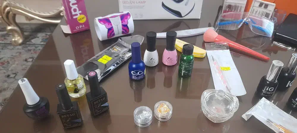 وسایل کاشت ناخن تکمیل|آرایشی، بهداشتی، درمانی|ملارد, |دیوار