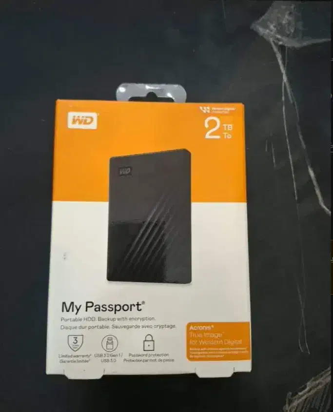 هارد 2T My PassPort - مای پاسپورت|قطعات و لوازم جانبی رایانه|تهران, زرکش|دیوار