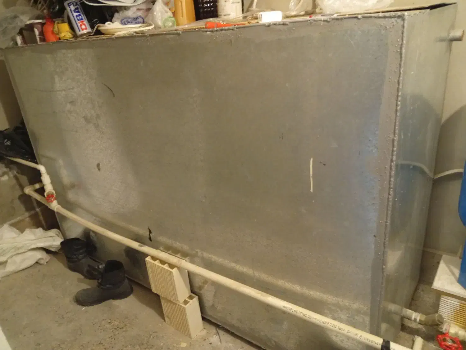 مخزن گالوانیزه 2000 لیتری|مصالح و تجهیزات ساختمان|پردیس, فاز ۸|دیوار