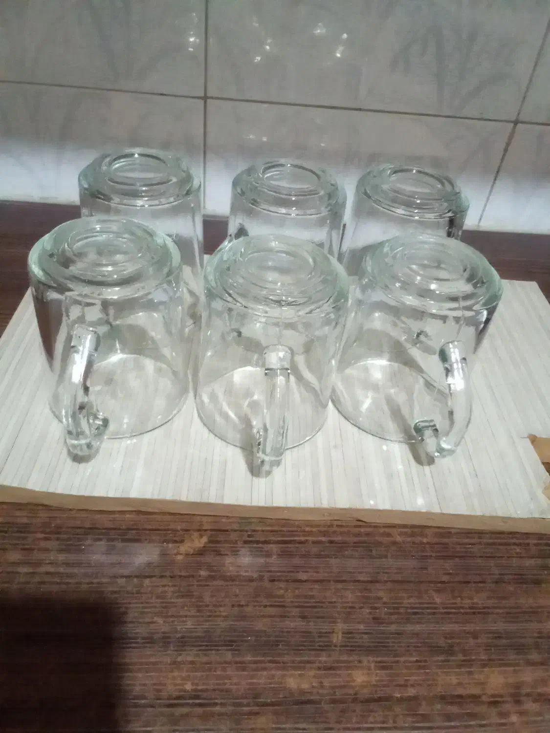 استکان نیمه لیوان ایرانی|ظروف سرو و پذیرایی|رباطکریم, شهرستانک|دیوار