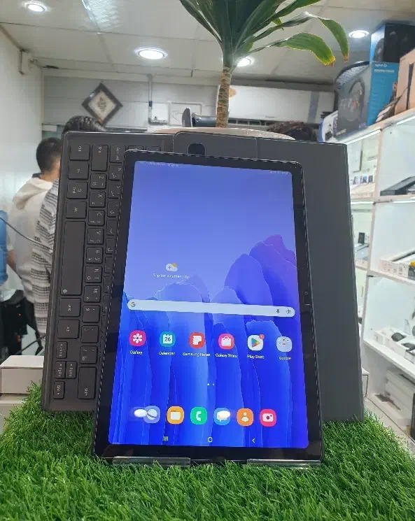 تبلت سامسونگ A7 + کیبورد و قاب|تبلت|کرج, گوهردشت|دیوار