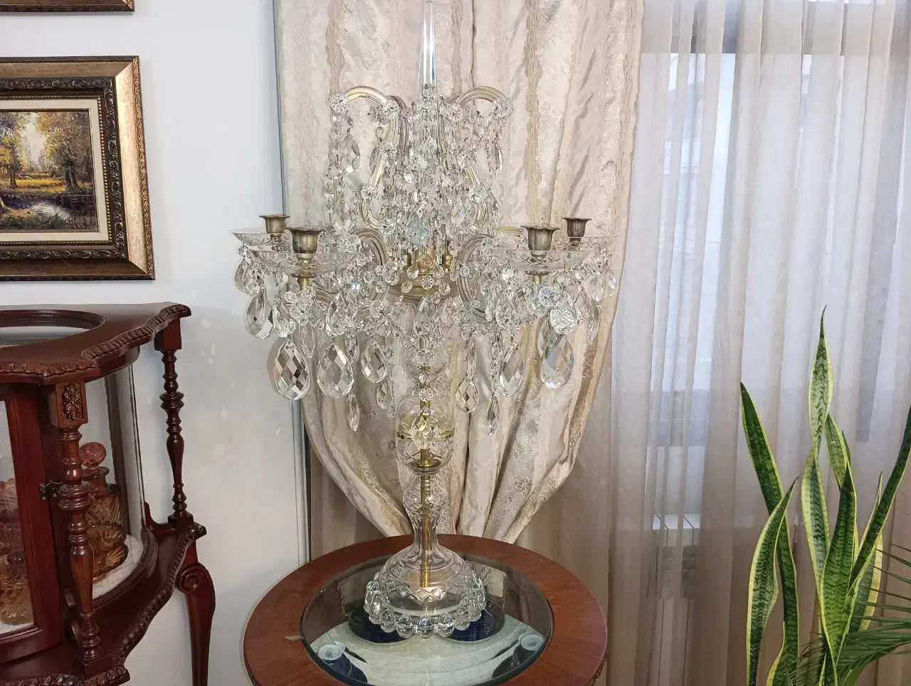 شمعدان بزرگ کنار سالنی|لوستر و چراغ آویز|تهران, ظفر|دیوار