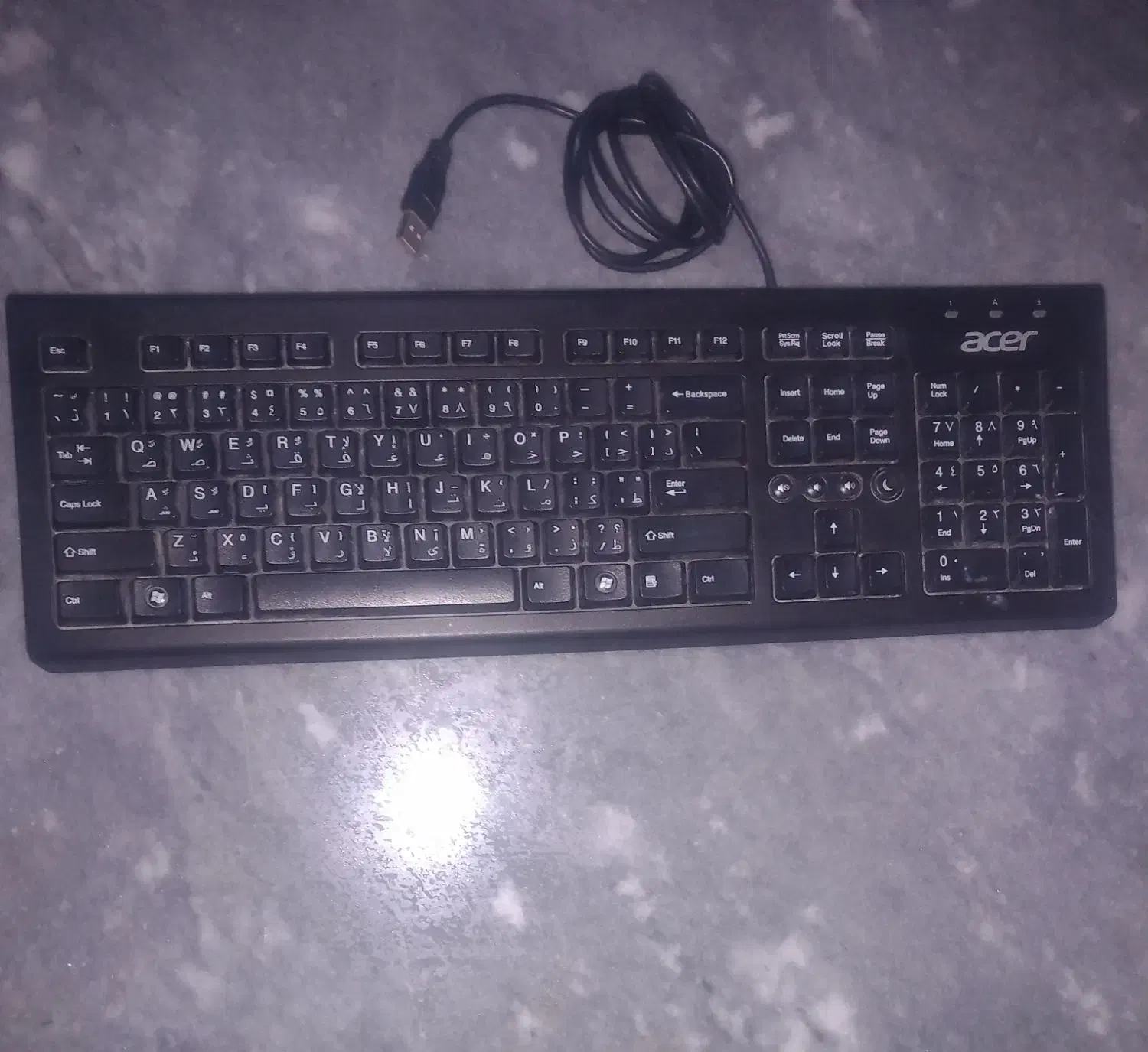 کیبورد کامپیوتر اچ پی|قطعات و لوازم جانبی رایانه|چهارباغ, |دیوار