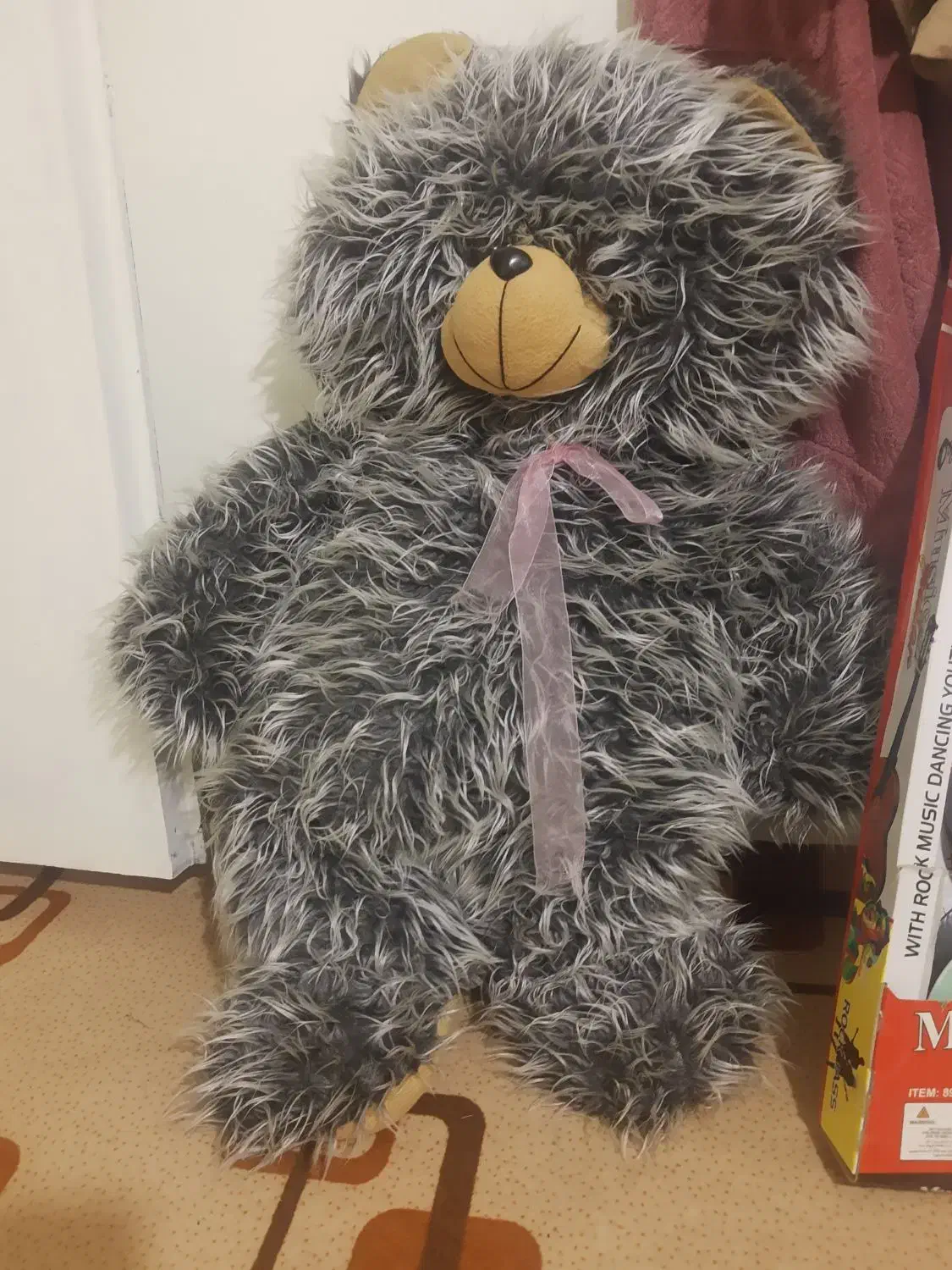 خرسی بزرگ وگیتاردخترانه|اسباب‌بازی بچه|نورآباد, |دیوار