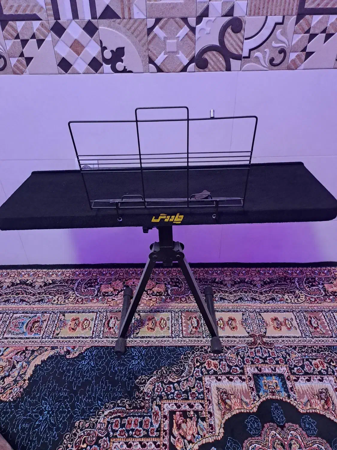 میز سنتور چاووش و صندلی|سازهای سنتی|تهران, باغ فیض|دیوار