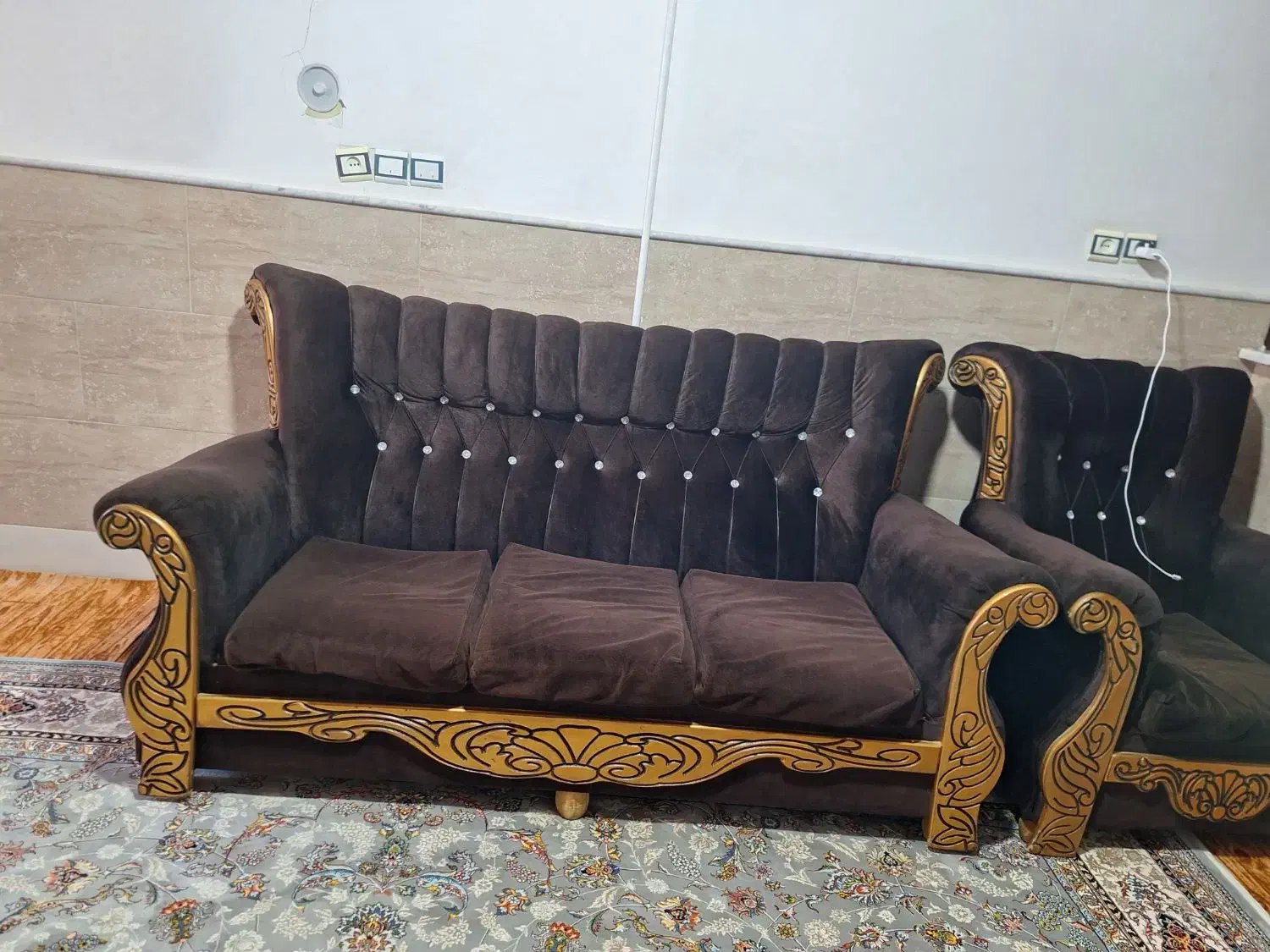 مبل|مبلمان خانگی و میز عسلی|ساوه, |دیوار