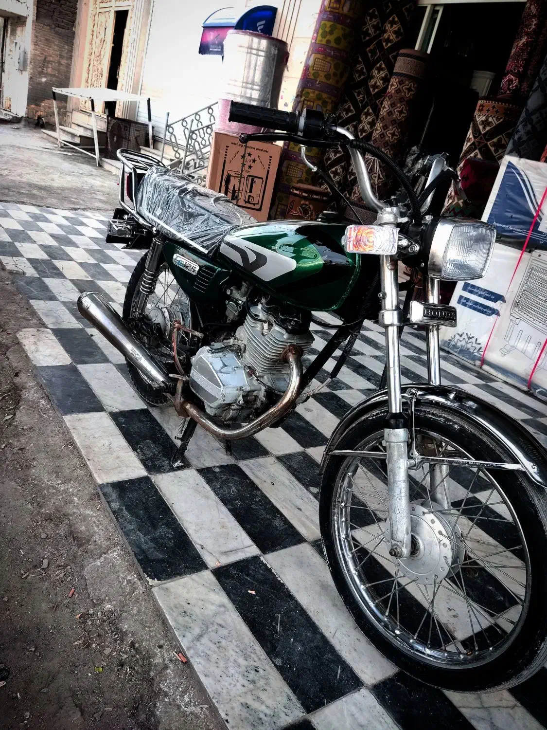 موتور مزایده مدل ۹۲ استار تی ۱۲۵ خشک|موتورسیکلت|زاهدان, |دیوار