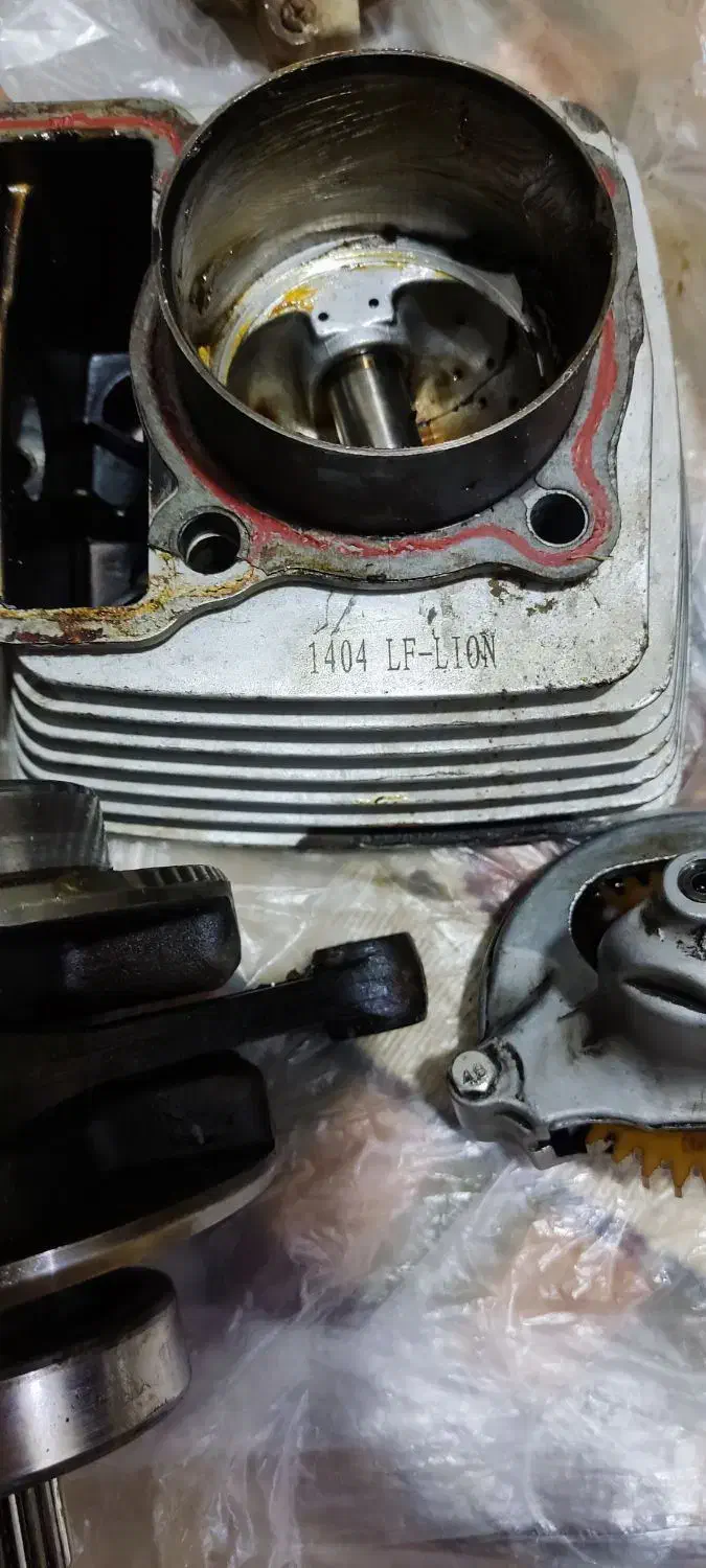 وسایل انجین کامل 200 سی سی|قطعات یدکی و لوازم جانبی|سعدآباد, |دیوار