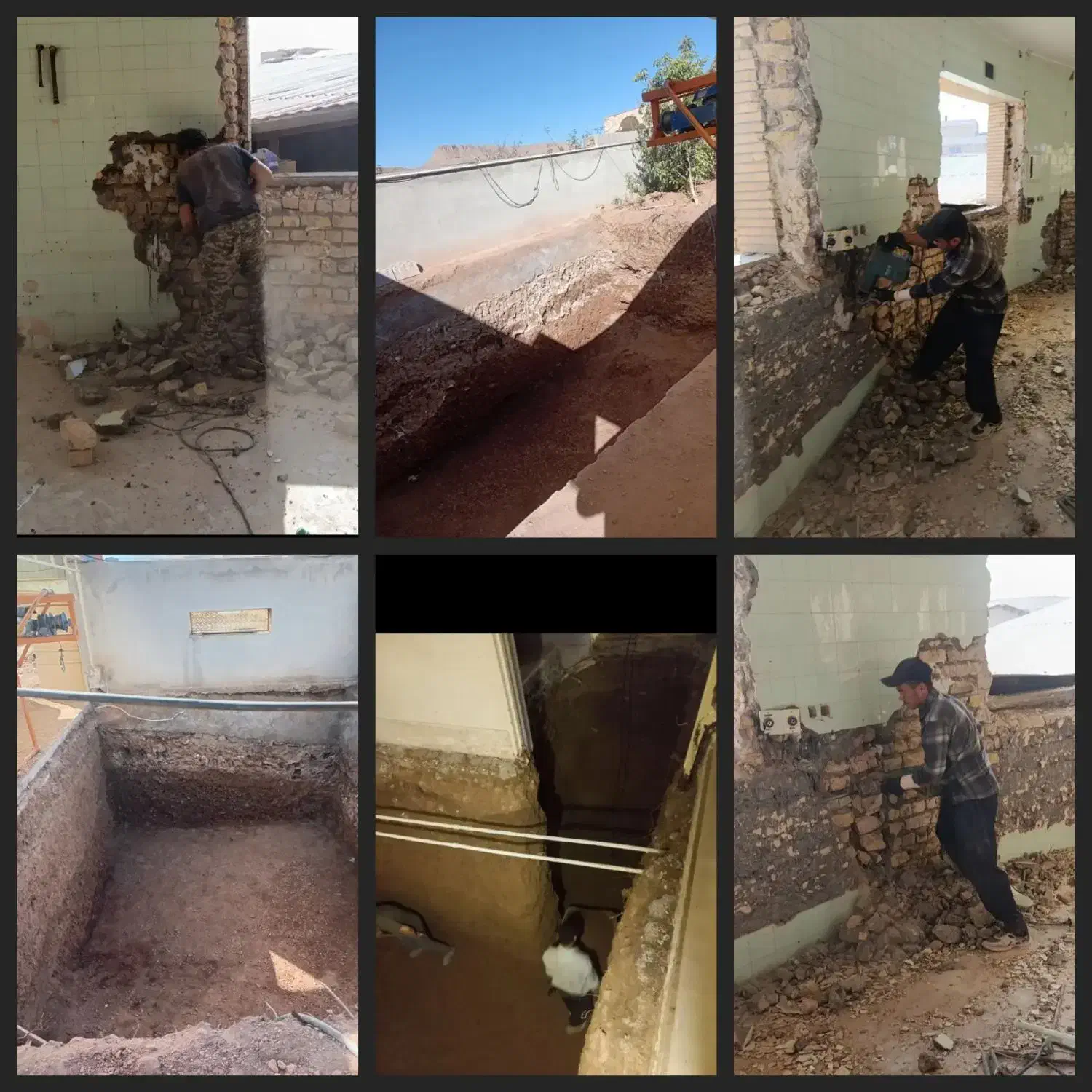 مقنی مغنی چاکن وصل فاضلاب تخریب ساختمان کلی وجزعی|خدمات پیشه و مهارت|قم, عمار یاسر|دیوار