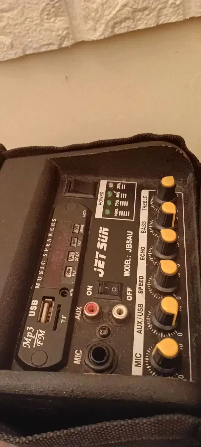 باند شارژی ۵ اینچ مدل JetSun|پخشکننده همراه|رشت, امین الضرب|دیوار