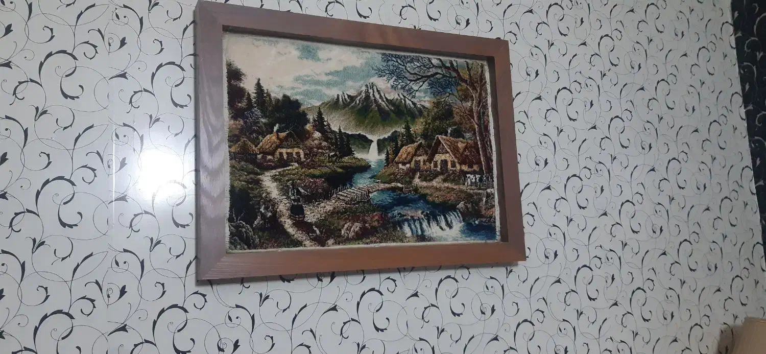 تابلوفرش باقاب MDF|تابلو فرش|فردوسیه, |دیوار