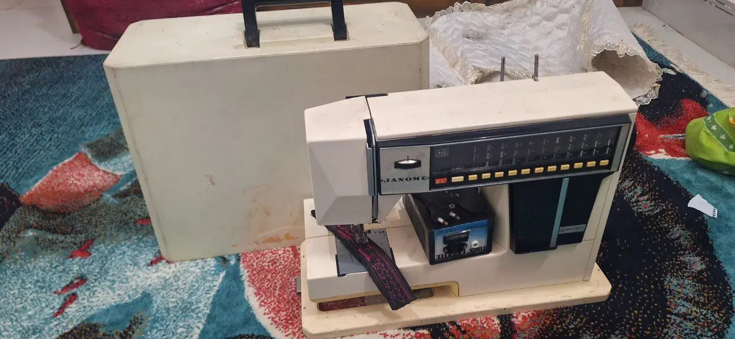 چرخ خیاطی ژانومه 5001  ... مایکروفر مارک bellagio|چرخ خیاطی و ریسندگی|مشهد, الهیه|دیوار