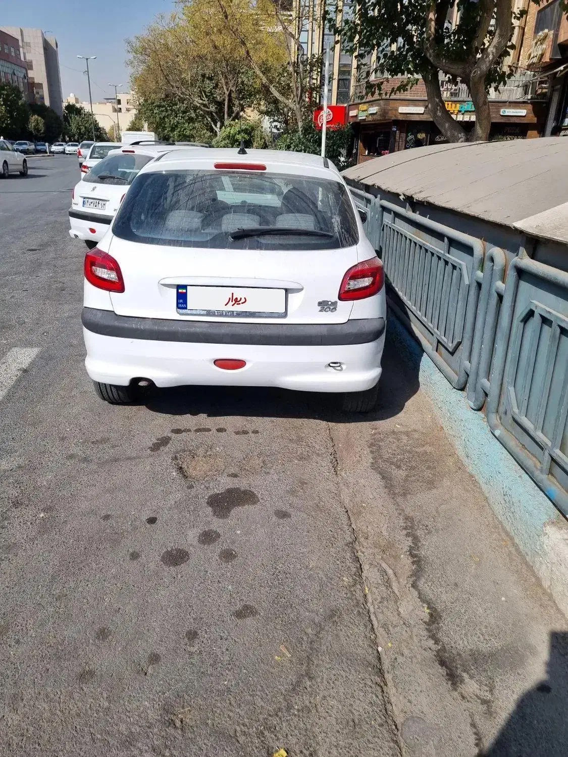 پژو 206 تیپ 5 تمیز|خودرو سواری و وانت|اصفهان, مسجد مصلی|دیوار