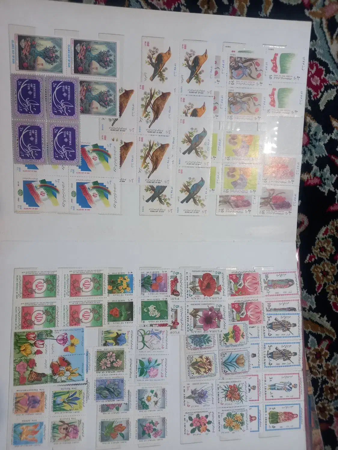 فروش ۵ آلبوم تمبر یادگاری|کلکسیون سکه، تمبر، اسکناس|همدان, |دیوار