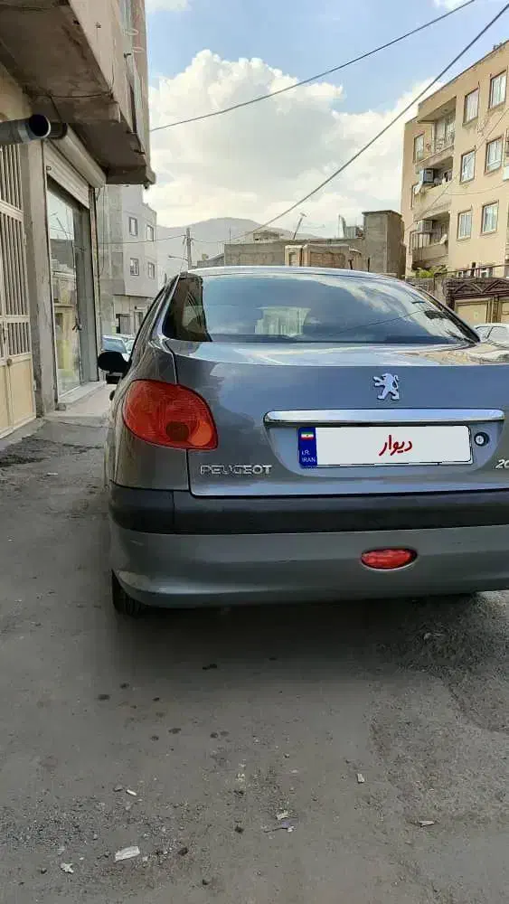 پژو۲۰۶ sd مدل ۹۳ بی رنگ|خودرو سواری و وانت|سنندج, |دیوار