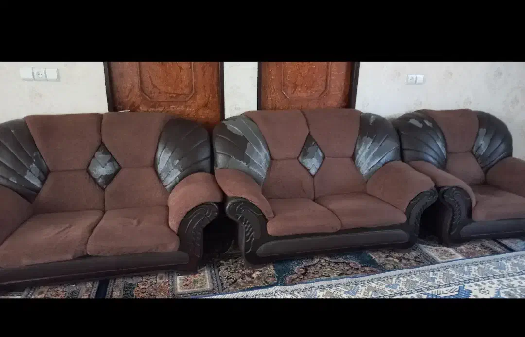 مبل هفت نفره|مبلمان خانگی و میز عسلی|بروجن, |دیوار