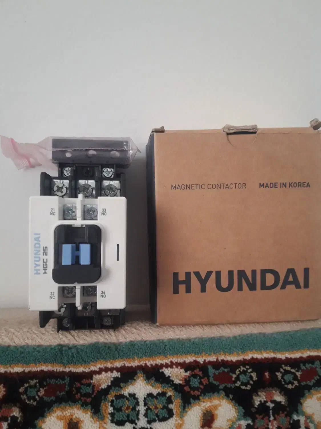 .کنتاکتور ۲۵آمپر|مصالح و تجهیزات ساختمان|پرند, فاز ۵|دیوار