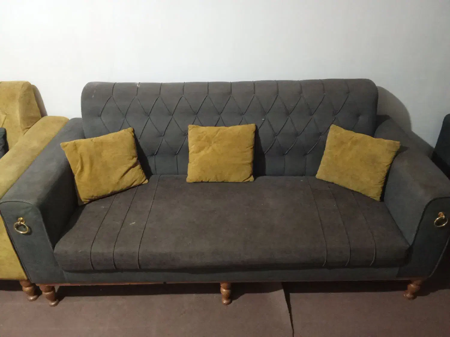 مبل ۷نفره کار کرده|مبلمان خانگی و میز عسلی|سنگر, |دیوار