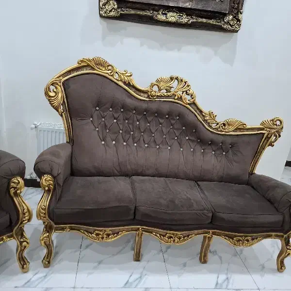 مبل 9 نفره استیل|مبلمان خانگی و میز عسلی|شهریار, شهرک شاهد|دیوار