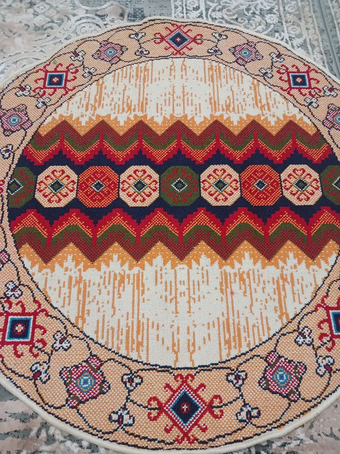 گلیم فرش|فرش|ایلام, |دیوار