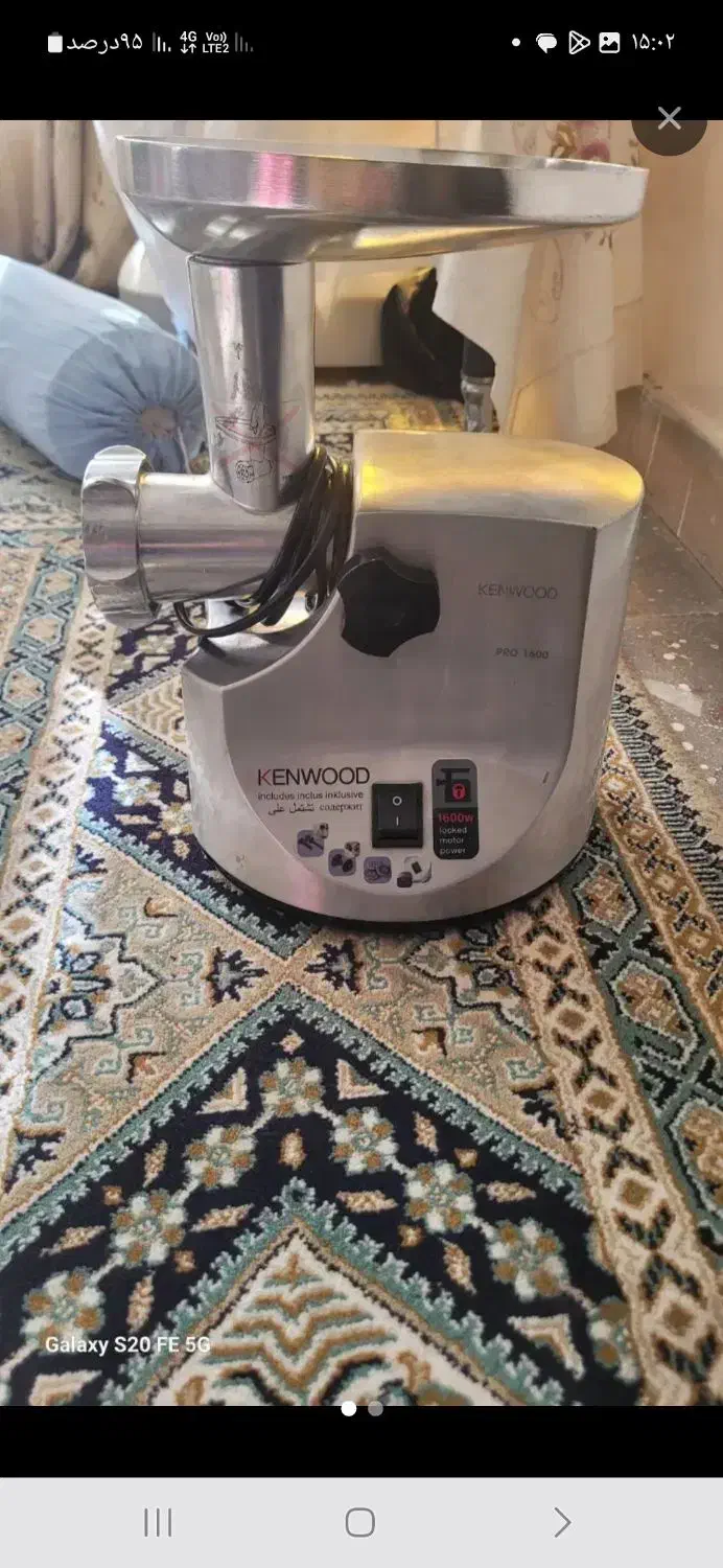 چرخ گوشت کنود کم کار کرده با تست|سایر لوازم برقی|تهران, بوستان ولایت|دیوار