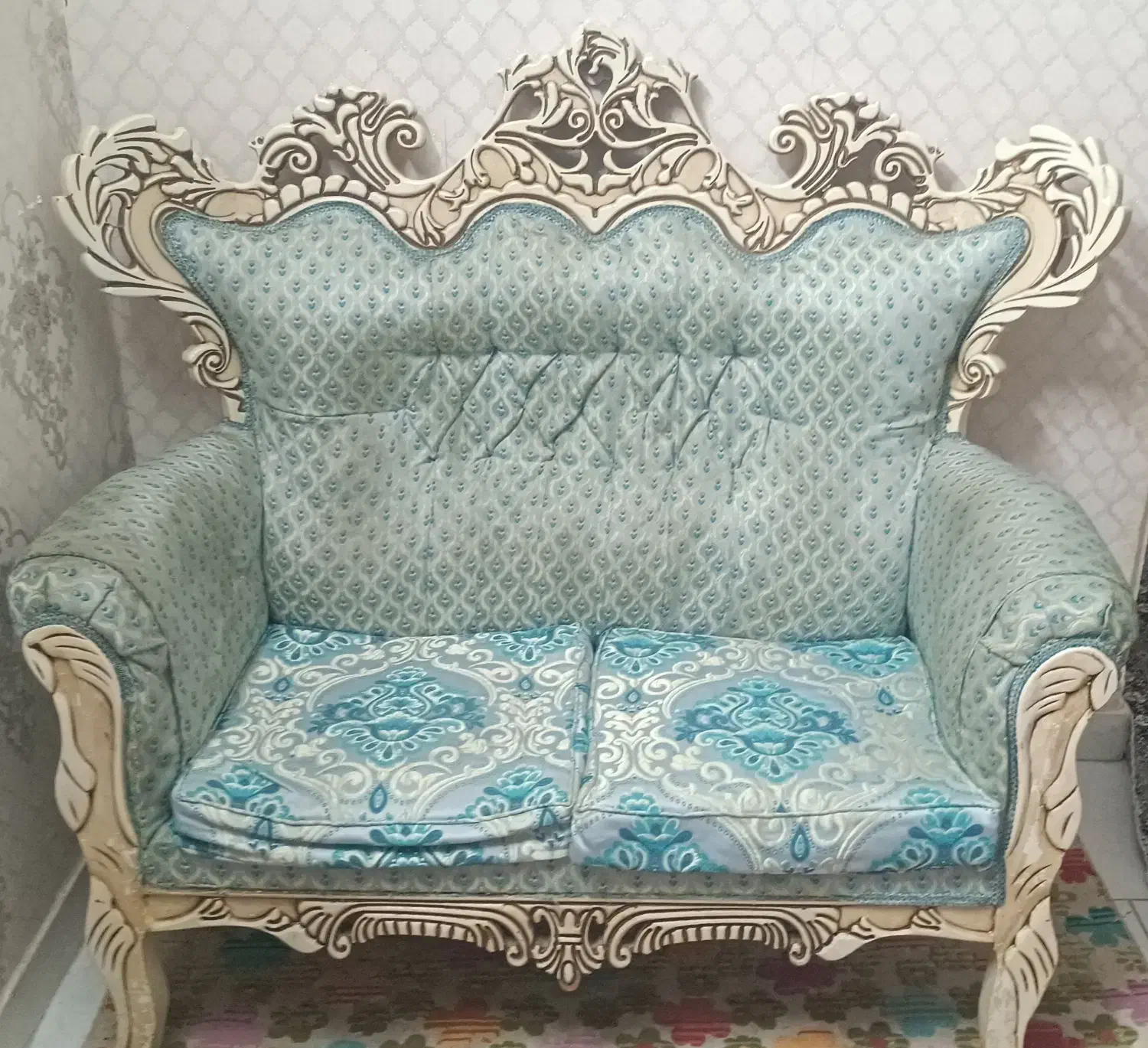 فروش فوری مبل 7 نفره+ تخفیف|مبلمان خانگی و میز عسلی|اسلامشهر, مطهری|دیوار