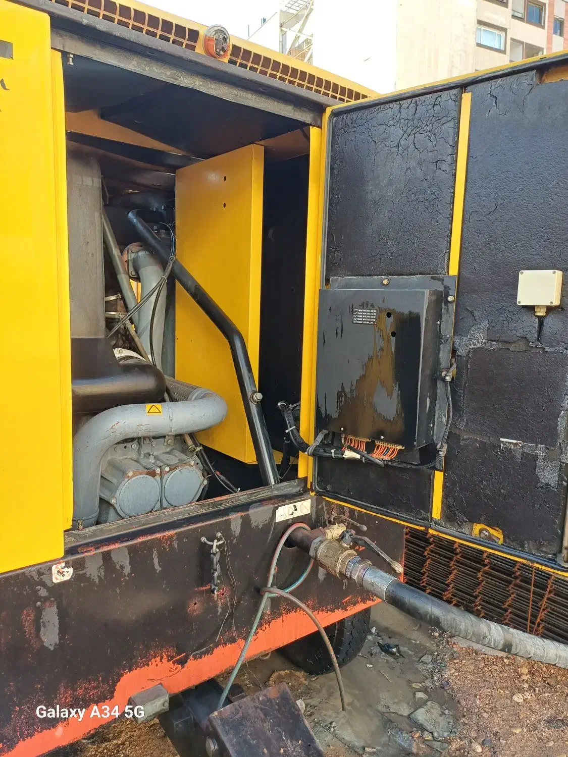 اجاره خرید و فروش کمپرسور باد (هوا)دیزل|ماشین‌آلات صنعتی|شیراز, ابیوردی|دیوار