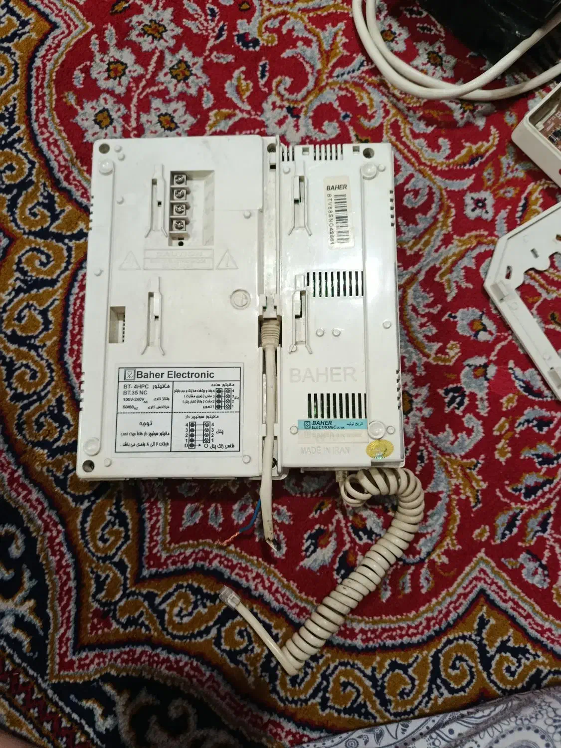 آیفون تصویری با پنل|دوربین مداربسته|شیراز, وصال|دیوار