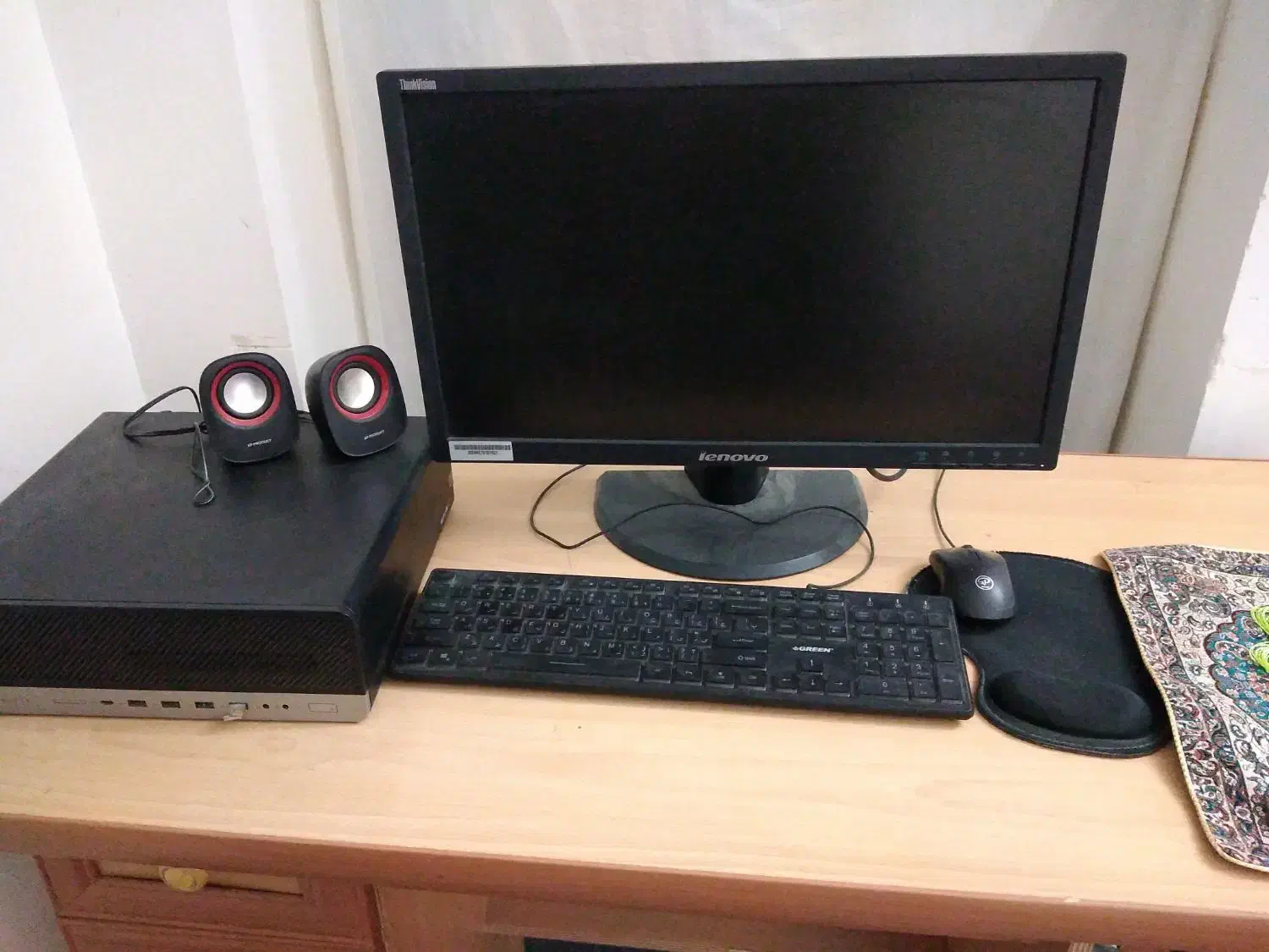 کامپیوتر|رایانه رومیزی|میبد, |دیوار