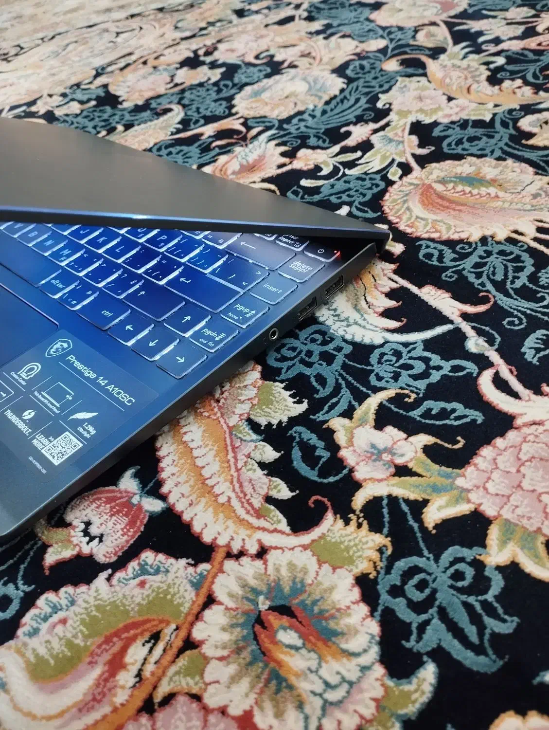 لپ تاپ 14اینچی msi مدل prestige 14 A10SC|رایانه همراه|ورامین, خیر آباد|دیوار