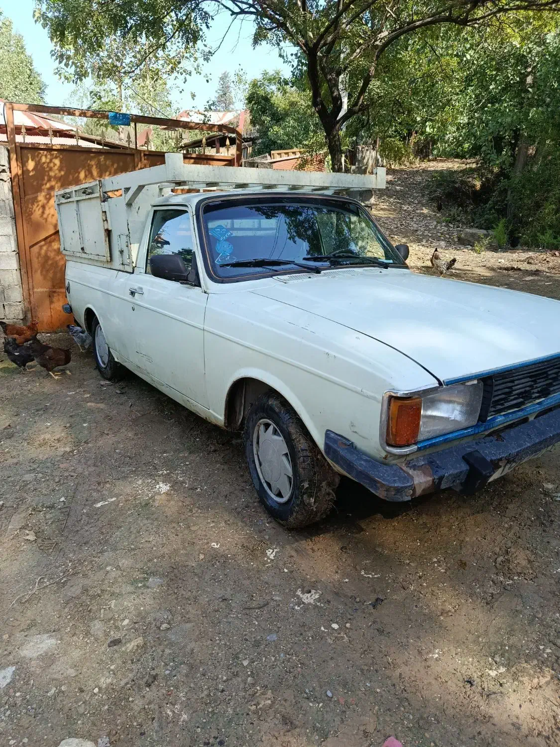 وانت پیکان 89 دوگانه سوز بیرنگ سالم|خودرو سواری و وانت|ساری, |دیوار