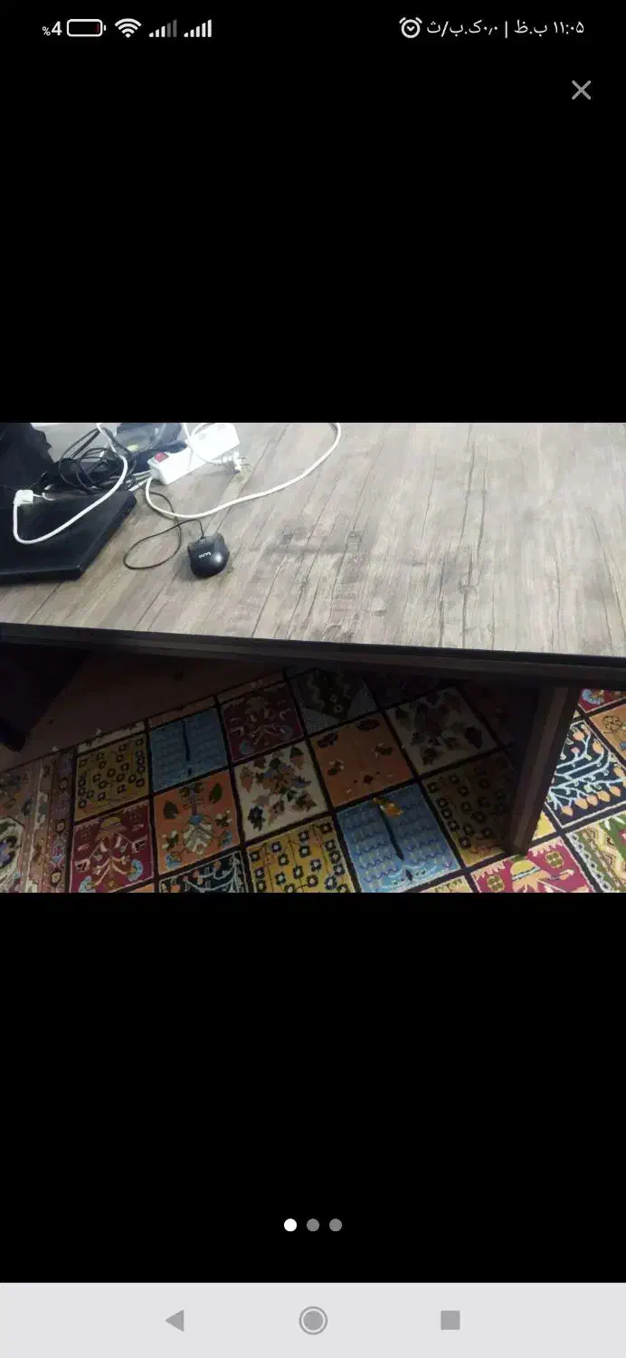 میز اداری بزرگ ابعاد ۸۰در۱۸۰|میز تحریر و کامپیوتر|قم, شهرک مهدیه|دیوار