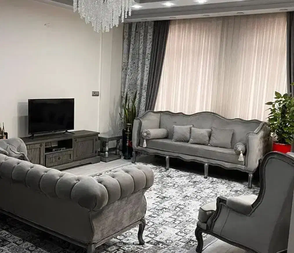 ۷۸ متر دو خواب همکف تک واحدی سند دار شهرک|فروش آپارتمان|تهران, شهرک یاس|دیوار