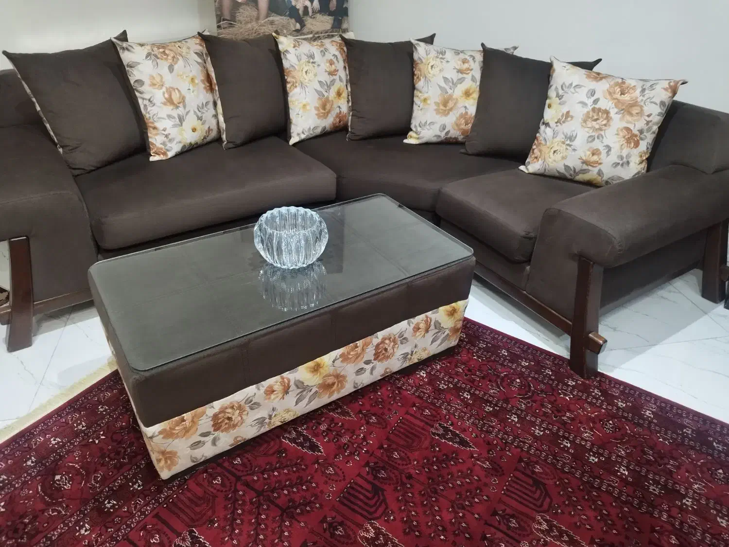 مبل هفت نفره و ال|مبلمان خانگی و میز عسلی|تهران, افسریه جنوبی|دیوار