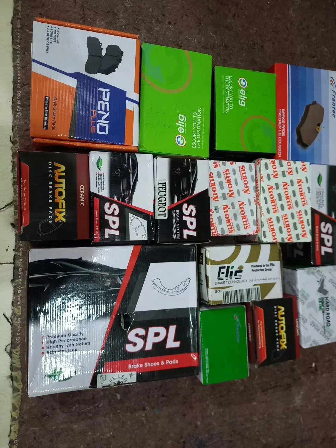 لوازم جلوبندی و لنت جلووعقب پراید پژو عمده وتکی|قطعات یدکی و لوازم جانبی|یزد, |دیوار