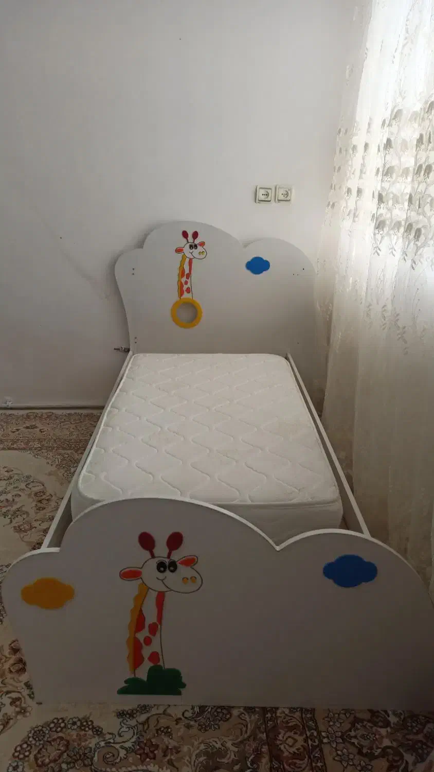 تخت خواب تک نفره نوجوان|تخت و سرویس خواب|خرمدره, |دیوار