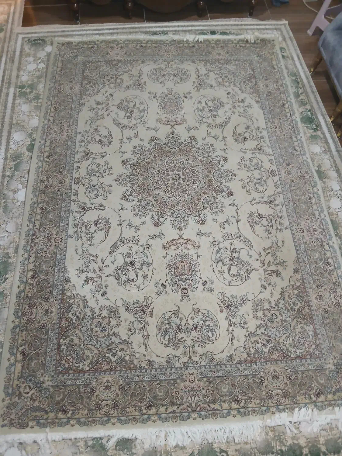 فرش شیش متری در حد نو|فرش|نورآباد, |دیوار