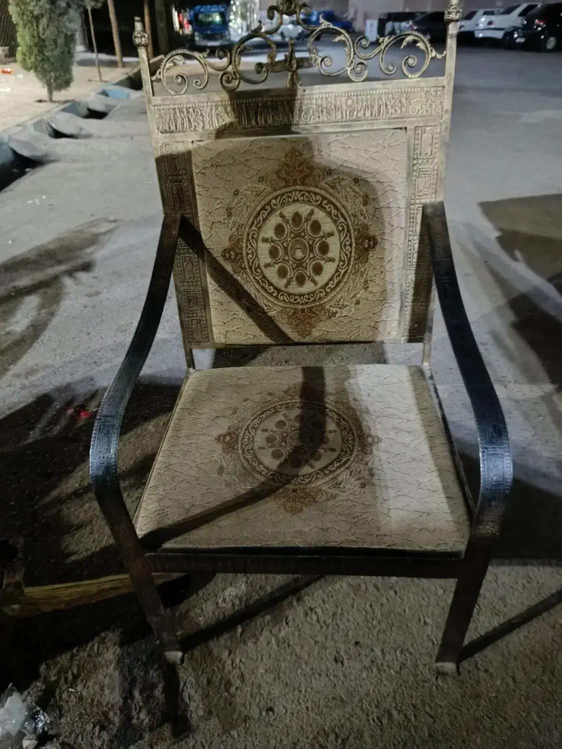 صندلی فلزی ویلایی|صندلی و نیمکت|پاکدشت, خاتون آباد|دیوار