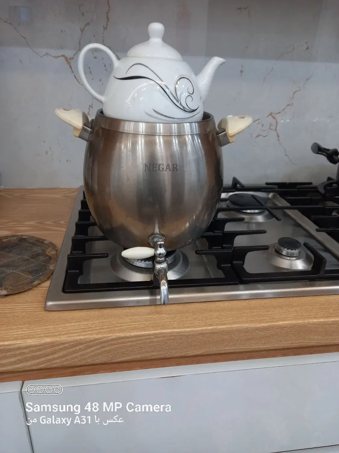 کتری وقوری نگار|قوری، کتری، قهوه‌ساز دستی|قم, شاه سید علی|دیوار