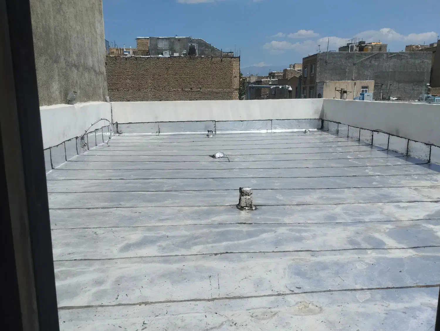 ایزوگام قیرگونی بدنه اسفالت|خدمات پیشه و مهارت|چالوس, |دیوار