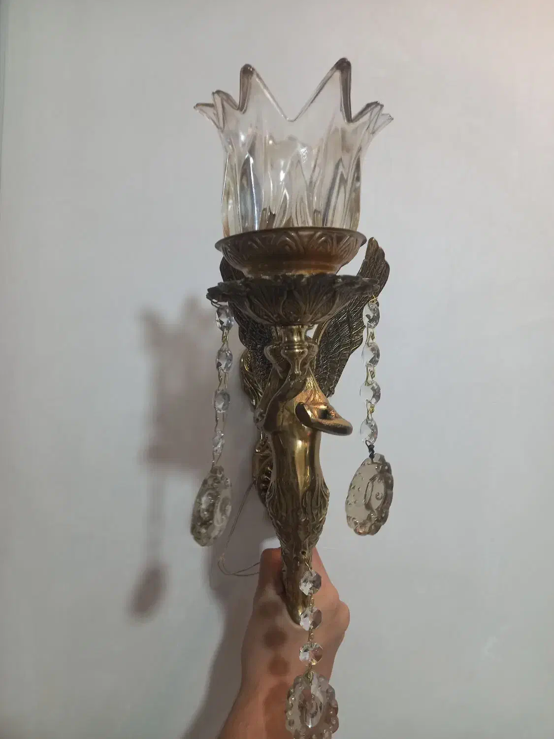 شب خواب برنجی|چراغ خواب و آباژور|قدس, شهر‌قدس|دیوار