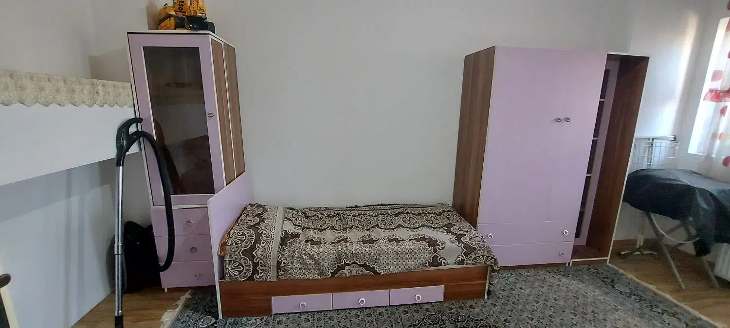 سرویس اتاق خواب جوان|تخت و سرویس خواب|قائمشهر, |دیوار