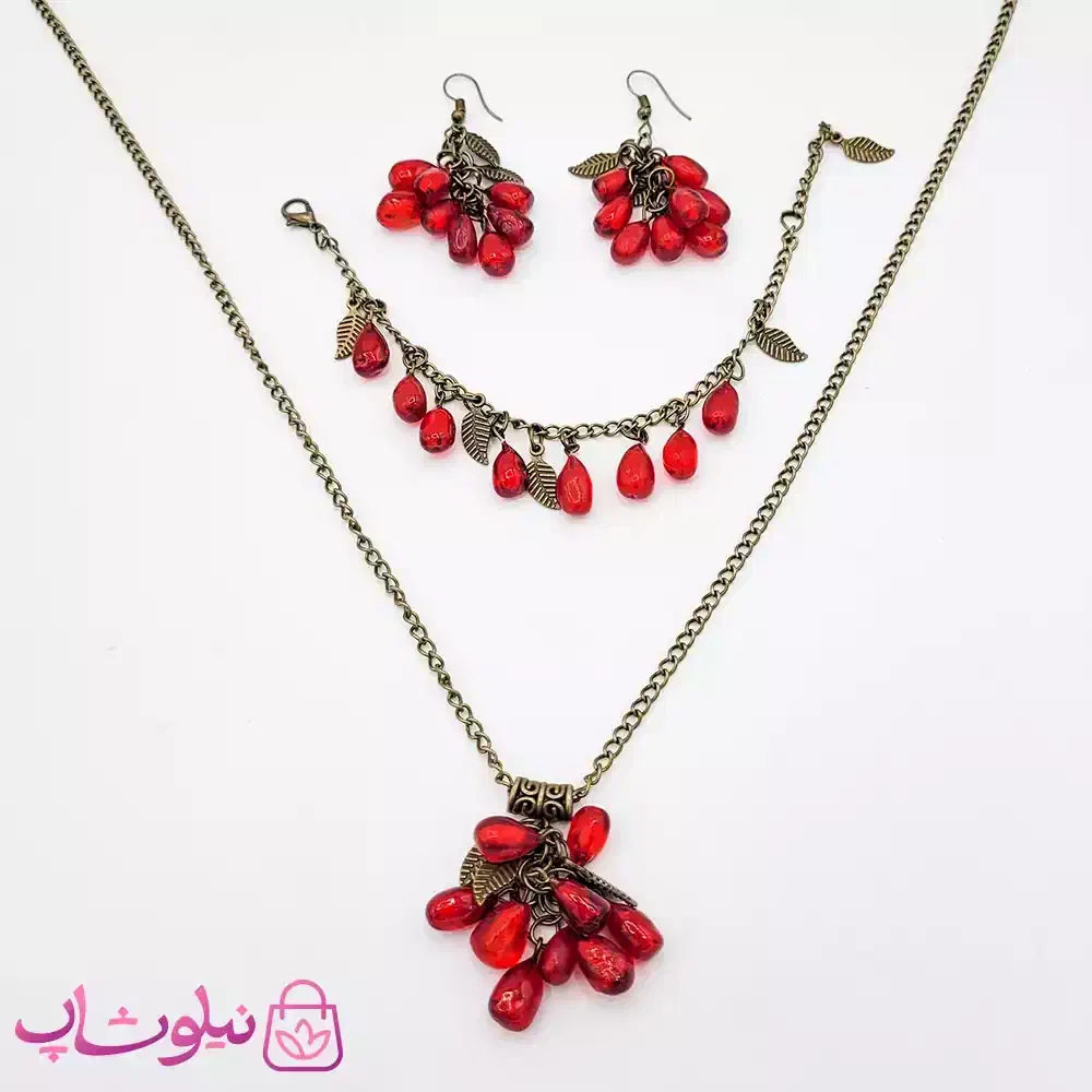 نیم ست انار یلدایی|بدلیجات|اقبالیه, |دیوار