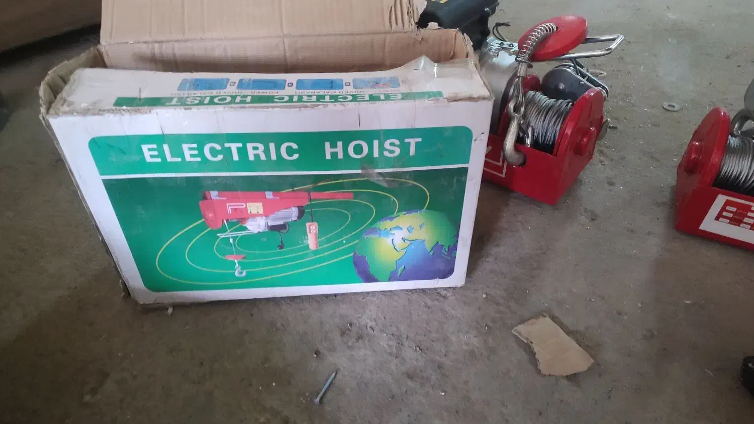 وینچ برقی|ابزارآلات|چهاردانگه (تهران), |دیوار