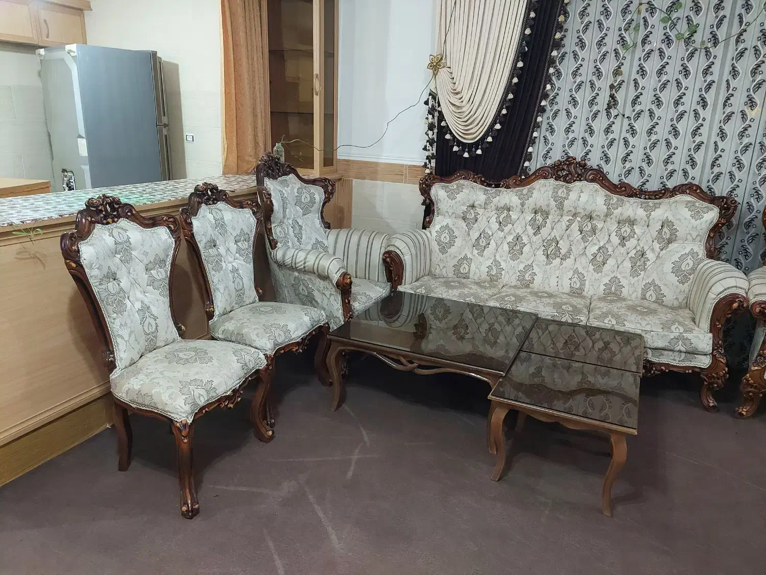 مبل دسته دوم(درحد نو(|مبلمان خانگی و میز عسلی|قیدار, |دیوار