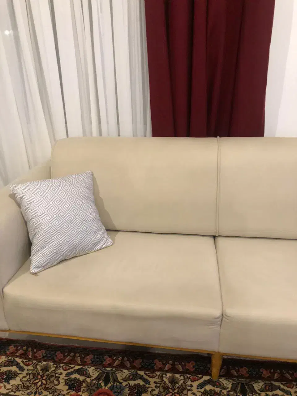 مبل ۷ نفره دو کاناپه و دو عدد تکی|مبلمان خانگی و میز عسلی|رویان, |دیوار