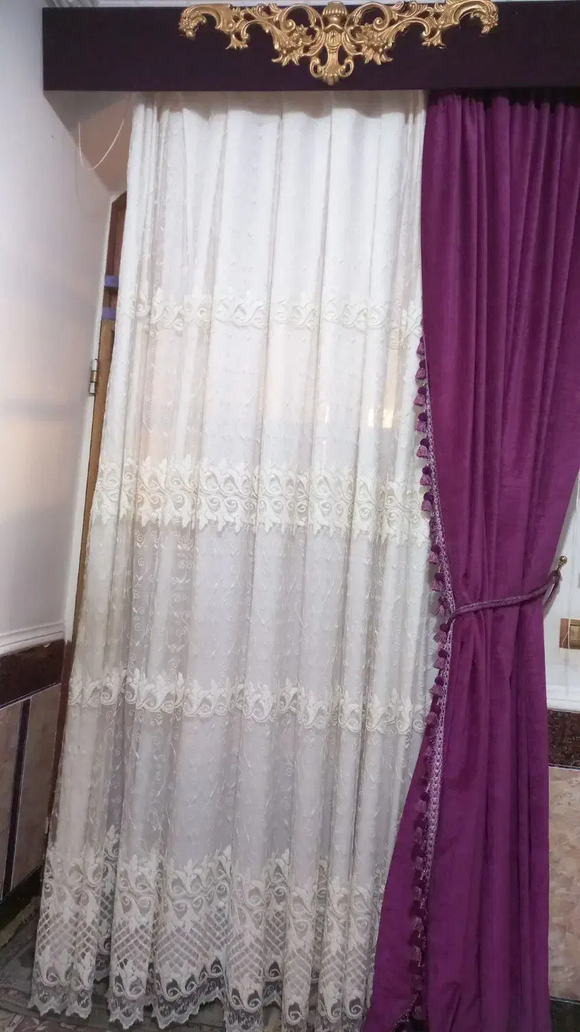 پرده درب و پنجره|پرده، رانر، رومیزی|جم, |دیوار