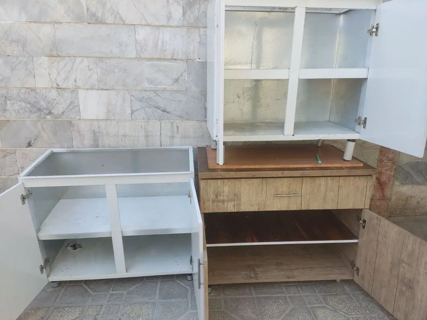 کابینت فلزی|آب‌چکان و نظم‌دهنده ظروف|بهارستان, |دیوار