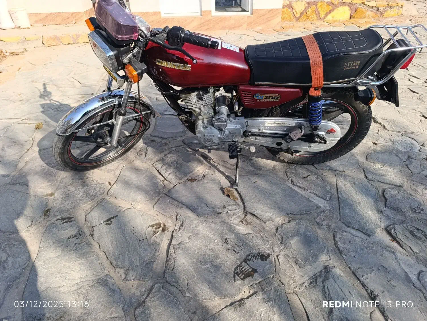 موتور 200 همتاز کاربراتور مدل 95|موتورسیکلت|عجب شیر, |دیوار